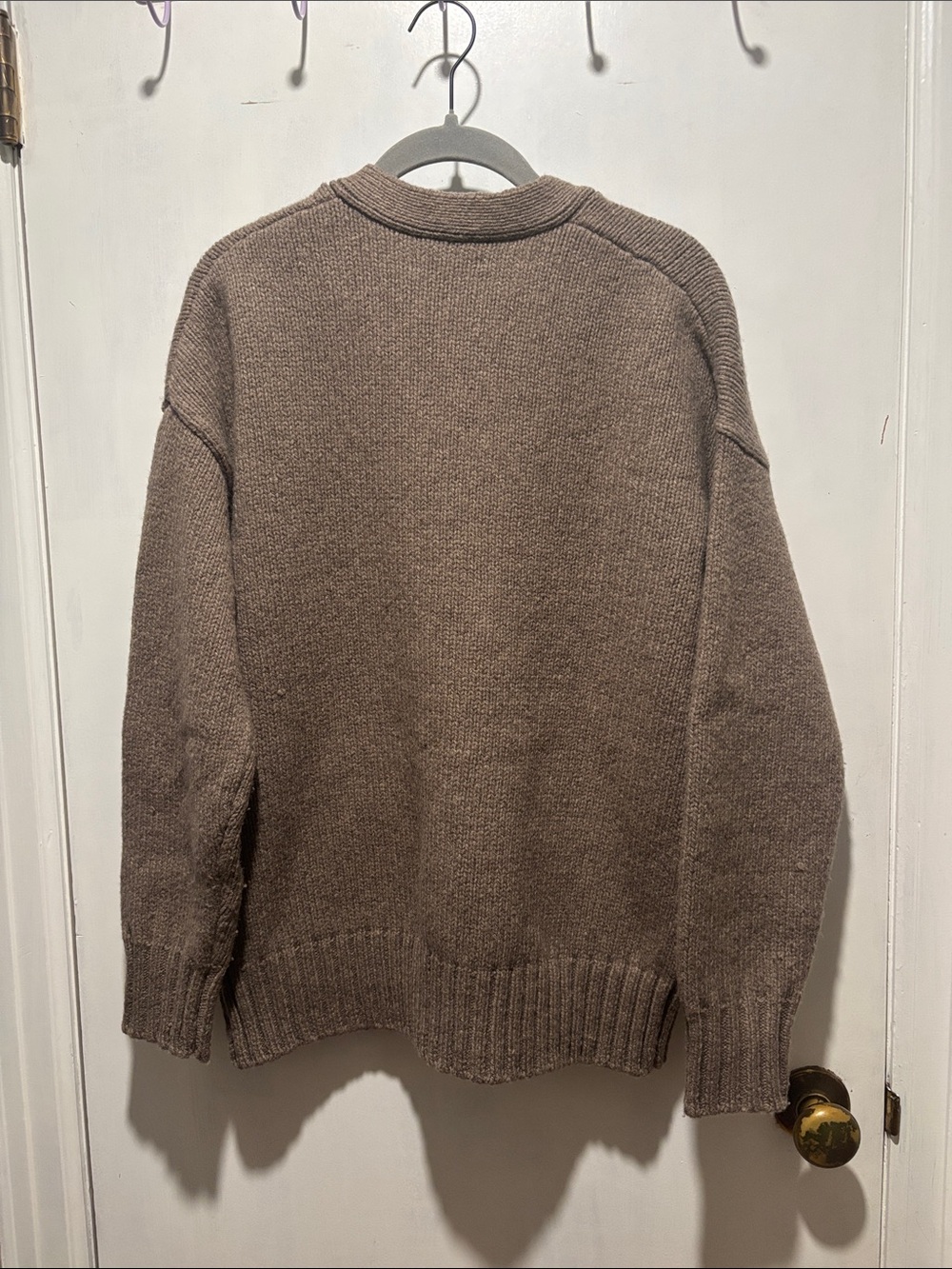 ALEX MILL Emma lambswool blend v neck cardigan sweater size small - Picture 7 of 7